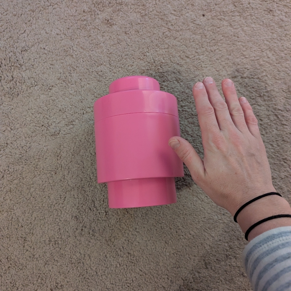 Pink LEGO Storage Container - Picture 3 of 5